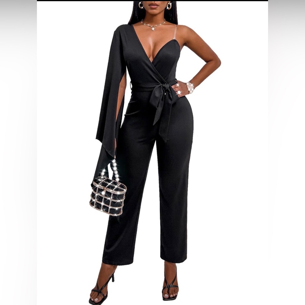 Black jumpsuit
